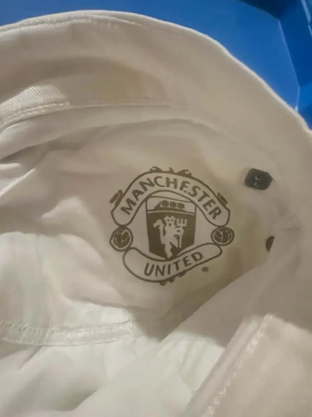 🔥True Religion x Manchester United Limited Edition White Denim Jeans collab siz